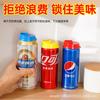 Tapa Antiderrames Tapa de Empuje para Salpicar Pepsi Cola Tapa Selladora Antiderrames Tapa a Prueba de Polvo y Caídas para Bebidas del Hogar