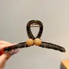 Novo Estilo de Presilha de Cabelo 2026 com Toque Requintado e de Alto Padrão, Presilha de Garra Grande para a Parte de Trás da Cabeça, Presilha Tubarão, Pente de Cabelo, Acessório de Cabelo para Mulheres