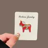 Broche de Año Nuevo del Caballo, Insignia Metálica Linda y Creativa Estilo Chino, Regalo para Amigos en su Año Zodiacal, Accesorio