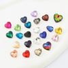 En stock, venta al por mayor, accesorios para el cabello con diamantes de cristal puntiagudos en forma de corazón, ropa, uñas, diamantes, accesorios de bricolaje, materiales, accesorios