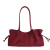 Otoño 2026 Nuevo Simple Gran Capacidad Estilo Coreano Textura Mate Bolso de Hombro Único, Axila, de Mano Tendencia de Moda Bolso de Axila