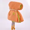 Colcha de fibra de milho com padrão de nuvens, espessa para aquecimento extra, adequada para uso no inverno, também ideal para primavera e outono, disponível nos tamanhos de solteiro e casal, perfeita para dormitórios estudantis