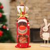 Novas Decorações de Natal Transfronteiriças, Capas para Garrafa de Vinho, Sacos para Garrafa de Vinho, Suprimentos para Mesa de Jantar, Decoração de Casa, Atmosfera de Natal