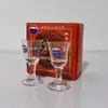 Copo Moutai, copo de vinho pequeno, copo de vidro de cristal, conjunto de decantador de bebida de dose única de 10ml, conjunto de sete peças, branco