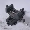 Tornillo de precisión estilo alemán con mordaza cruzada, Tornillo de banco estilo americano de doble dirección, Abrazadera móvil para venta al por mayor, Herramienta mecánica de doble propósito para el hogar