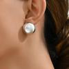 2024 Nuevos Pendientes de Diseño Nicho de Moda, Sentido Avanzado, Retro, Geométricos, Dorados y Plateados, Estilo Frío, Nicho, Pendientes Simples