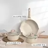 Atacado Transfronteiriço Potes Britânicos, Potes Antiaderentes de Pedra de Arroz Medicinal, Fogões de Indução, Fogões a Gás, Frigideiras, Panelas de Sopa, Conjuntos de Panelas de Leite