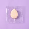 Mini borla de maquillaje con cojín de aire para el pulgar, esponja para los dedos, borla para polvos seca y húmeda de doble propósito, base líquida que no come el polvo, borla para polvos con la punta de los dedos