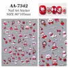 Adesivos Originais de Gatinho Fofo em Relevo à Prova d'Água 3D Adoráveis Pegadas de Gato Adesivas Adesivos de Nail Art Estilo Aa
