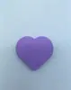 Puff de maquiagem ultrafino em formato de coração plano, adequado para uso úmido e seco, puff de maquiagem de poliuretano hidrofílico da fábrica de origem
