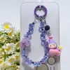 Original Genuíno Bubble Mart Fofo Boa Noite Série Céu Noturno Hortênsia Contas Artesanal DIY Pingente para Celular Corrente de Bolsa
