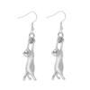 Aretes de serie de Halloween al por mayor del fabricante, aterradores y divertidos, fantasma, murciélago, araña, aretes de calavera