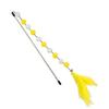 El juguete para gatos palo de broma de Hi fairy palo para gatos pluma larga con juguete de campana juguete para gatos fabricantes de suministros para gatos