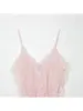 Ropa Femenina Estilo Europeo y Americano Marca Z Ins Top Encaje Lencería Más Vendida Transfronteriza Color Loto Otra Chica Sexy Picante Za