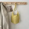 Bolso con flecos para mujer, nueva moda de verano 2026, bolso de hombro y cruzado de nicho de lujo de alta gama para el día a día
