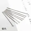 Ferramenta de Agulha em T Acessórios para Pulseira Brinco DIY Contas Soltas para Montagem de Joias Acessórios de Agulha Fábrica Atacado em Estoque