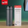 Taza Aislada de Acero Inoxidable de Alto Vacío Kuangdi 304, Modelo 5207, Taza de Negocios con Asa Portátil, Taza Aislada para Coche