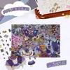 Pegatinas de Escena de Fiesta de Halloween a Gran Escala de Dibujos Animados Mundo Miniatura 3D Xiaohongshu Pegatinas de Escena DIY para Aliviar el Estrés