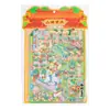 Pegatinas de Paisaje Grande en Miniatura Yuxian Edición Ciudad 6.0 Chongqing Casa de Apilamiento 3D Tridimensional Pegatinas de Juguete para Diario Infantil