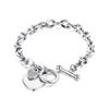 Revista de Moda Europeia e Americana Love Diamond Joias Elegantes Pulseira de Personalidade fecho ot Estilo Coreano Elegante Pulseira Feminina
