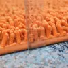 Tapete de Chão de Chenille Transfronteiriço Sala de Estar Quarto Carpete de Janela de Canto Tapete de Porta de Cozinha Banheiro Absorvente de Água Antiderrapante Almofada para Pés Atacado de Fábrica