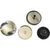 Botones Lisos para Decoración Hecha a Mano DIY, Cubiertas Suaves para Botones, Botones de Tela, Botones para Tapicería de Cortinas y Sofás