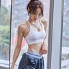 Ropa interior deportiva de gran tamaño con espalda hermosa para mujer, resistente a golpes, para correr, de secado rápido, para fitness, chaleco exterior, sujetador de yoga