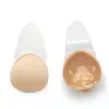 Adesivo de Peito para Levantar Adesivo Triangular Transparente Gota d'Água Adesivo para Seios Respirável à Prova de Suor Peito Grande Anti-queda Roupa Íntima Invisível Adesivo de Silicone para Sutiã