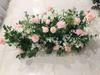 Novo Arranjo Floral para Casamento Guia de Flores para Passarela T Layout de Cena de Casamento Arranjo Floral Decoração de Casamento Guia de Flores