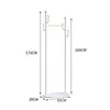 Nuevo modelo de perchero de pie para el hogar, perchero vertical de lujo ligero para dormitorio, perchero y colgador de bolsos pequeño simple para esquina