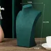 Soporte para Collares, Soporte de Exhibición de Terciopelo, Modelo de Cuello para Exhibición de Joyería, Mostrador de Cuello Modelo Retrato, Exhibición de Joyería, Daimabao
