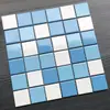 Azulejos de Mosaico Antiderrapantes Azulejos Cerâmicos para Piscina Azulejos para Tanque de Peixes Externo Azulejos de Banho Azulejos de Piscina em Quebra-Cabeça