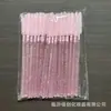 Escova de Cílios de Silicone Transfronteiriça de Fábrica, Pente Suave para Cílios, Escova de Sobrancelhas, Ferramenta de Maquiagem, Suporta Curvatura Personalizada de Sobrancelhas, Cabo Antiderrapante