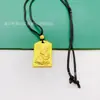 Fornecimento ao vivo banhado a ouro este ano coelho do zodíaco de 12 signos para enviar colar com pingente de dinheiro fornecimento de e-commerce ao vivo atacado