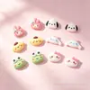 Acessórios de resina mini fofos cola de creme para grampo de cabelo DIY, manicure, capa de celular, material artesanal, aplique, atacado