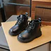 Zapatos de Algodón para Niños Invierno Nuevo Estilo Zapatos Forrados de Felpa para Niños Botines para Bebé Otoño/Invierno Botas de Piel para Niñas Zapatos de Piel para Niños