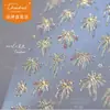 ¡No te pierdas las Pegatinas para Manicura Doradas, Nuevas Pegatinas para Uñas Estilo Chinoiserie, Joyería de Fuegos Artificiales de Perlas Brillantes y Soñadoras!