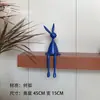 Figura Criativa Minimalista de Coelho de Orelhas Longas para Sala de Estar, Móvel de TV, Recepção de Hotel, Mesa e Decoração de Entrada