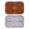 Bandeja de Gelo de Silicone Transfronteiriça Futebol Basquete Rugby Bandeja de Gelo Molde de Hóquei no Gelo Fácil de Soltar Hóquei no Gelo Congelamento Rápido Caixa de Gelo