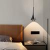 Lámpara de araña minimalista de estilo italiano para mesita de noche de dormitorio, lámpara de araña de alta gama elevable, lámpara de araña para entrada, restaurante, bar, lámpara de araña pequeña