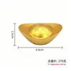 Lingotes de Oro Macizo en Varios Tamaños para Decoración, Atraer Riqueza y Fortuna, Adecuados para Decoración de Sala de Estar o Tienda, Regalos de Inauguración, Disponibles para Dropshipping