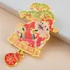 Ímãs de Geladeira de Metal com Ano Novo Chinês Criativos 3D Souvenirs Promocionais de Turismo de Cidade Atacado