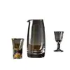 Juego de Copas de Licor Dispensador de Vino para el Hogar Copa de Vino Pequeña Caja de Regalo Juego de Vino Chino Decantador Medidor de Vino con Escala Copa de Vino