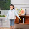 Ropa de Protección Solar para Niños, Seda de Hielo, Transpirable de Verano, Anti-UV, Poncho para Mujer, Protector Solar, Para Exteriores UPF50, Ropa Familiar para Niñas