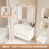 Lavabo de cerámica de gran diámetro combinación de mueble de baño lavabo grande lavabo cerámico integrado lavabo oceánico tamaño grande lavabo de vientre para baño