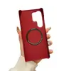 Textura de Kevlar adecuada para funda de teléfono magnética Samsung S26 Ultra, funda rígida de PC de media cubierta Samsung S25/24 con tacto de piel