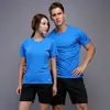Ropa Deportiva Holgada para Niños Ropa de Fitness Camiseta de Secado Rápido Cuello Redondo Transpirable Ropa para Niños de Manga Corta Traje Deportivo de Verano para Correr
