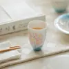 Taza de Aroma Cerámica Loto de Barro de Jade Moji Set de Té Kung Fu Taza de Té Pintada a Mano para el Hogar Taza de Té Individual Taza de Té