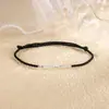 Pulsera de Hilo Rojo Tejida a Mano con Fragmentos de Plata, Diseño de Nicho para Mujer, Estilo Exquisito y Delicado, Pulsera Sencilla para el Año de Nacimiento