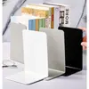 Herramienta mágica para almacenar libros: estantería acrílica transparente engrosada, soporte de libro en forma de L, tope de libro, clip para libro para fijación en escritorio